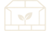 Logo Åkerbär con germoglio all'interno di una serra.